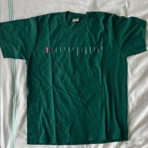 Supreme Dark Green Short Sleeve Tee
